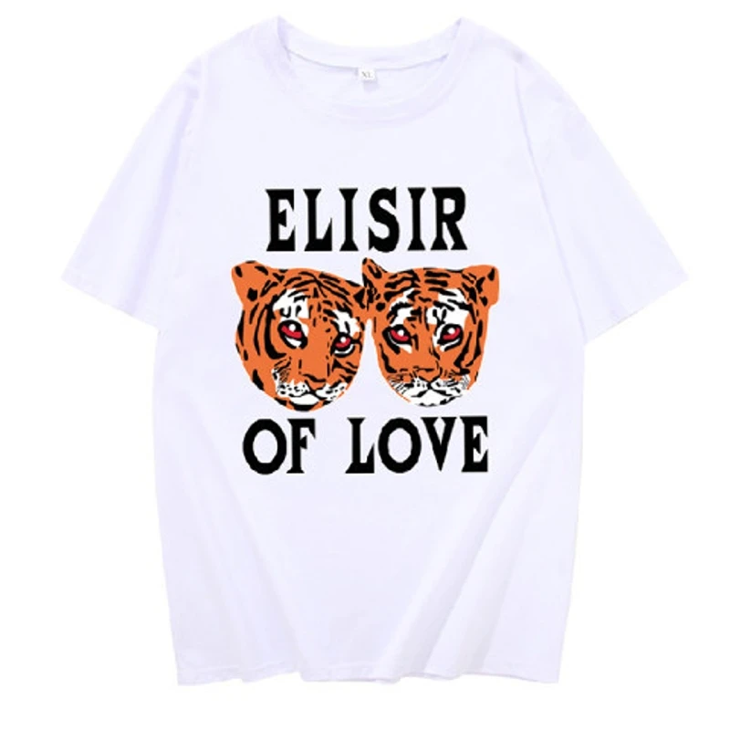 Tigers Print T-shirt Women Clothing Korean Version Cartoon Kawaii Clothes Harajuku Style Tees Round Neck Short Sleeve Casual Top
Tigers Print T-shirt Women Clothing Korean Version Cartoon Kawaii Clothes Harajuku Style Tees Round Neck Short Sleeve Casual Top