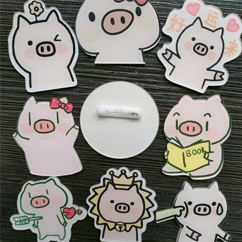 Piglet Acrylic Pin 2022 New Cartoon Creative Cute Piglet Brooch Hat Clothes Backpack Badge Accessories Children'S Christmas Gift
Piglet Acrylic Pin 2022 New Cartoon Creative Cute Piglet Brooch Hat Clothes Backpack Badge Accessories Children'S Christmas Gift