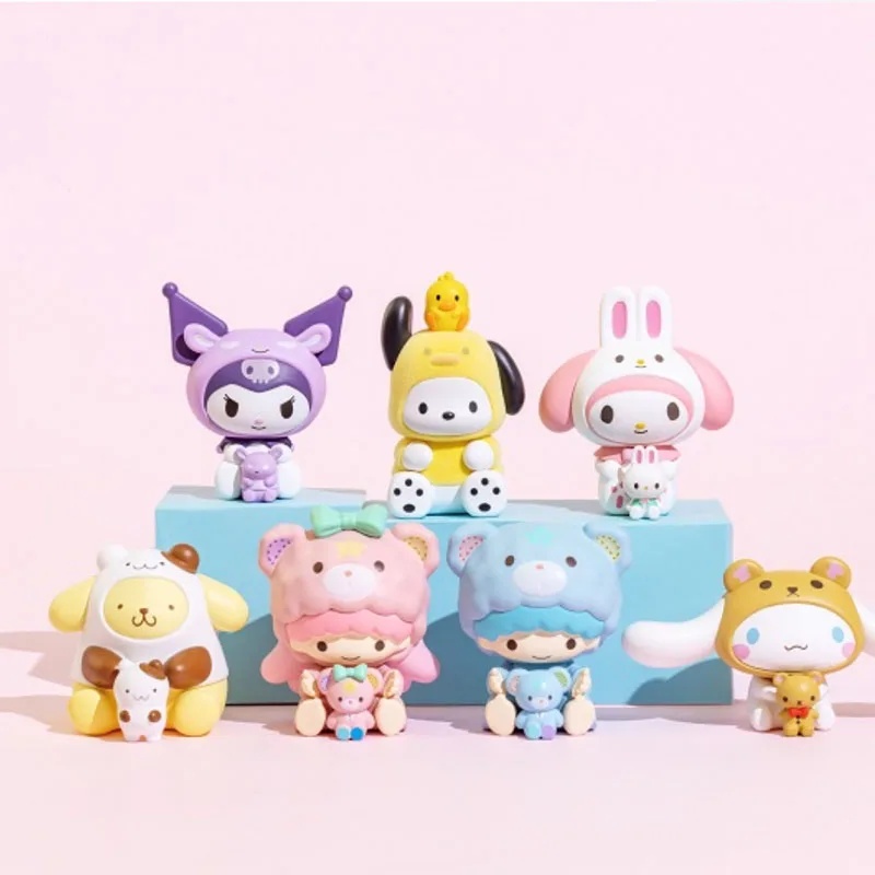 Kawaii Kuromi My Melody Cinnamoroll Hug Little Buddy Series Pvc Desktop Ornament Anime Sanrioed Cute Doll Toy Random Shipments
Kawaii Kuromi My Melody Cinnamoroll Hug Little Buddy Series Pvc Desktop Ornament Anime Sanrioed Cute Doll Toy Random Shipments
