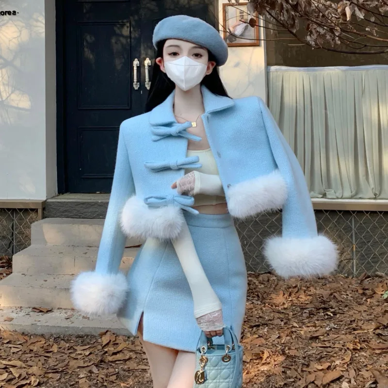 Комплект из двух предметов женский зимний, Толстая теплая плюшевая куртка и юбка, комплект из двух предметов
Комплект из двух предметов женский зимний, Толстая теплая плюшевая куртка и юбка, комплект из двух предметов