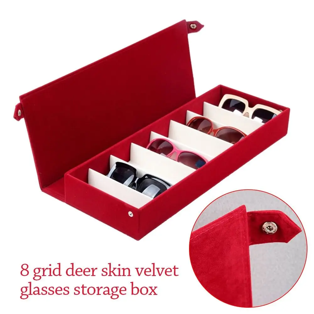 Portable Velvet Travel Eyeglasses Holder Sunglasses Storage Box Glasses Case Sunglasses Display Rack Glasses Organizer
Portable Velvet Travel Eyeglasses Holder Sunglasses Storage Box Glasses Case Sunglasses Display Rack Glasses Organizer
