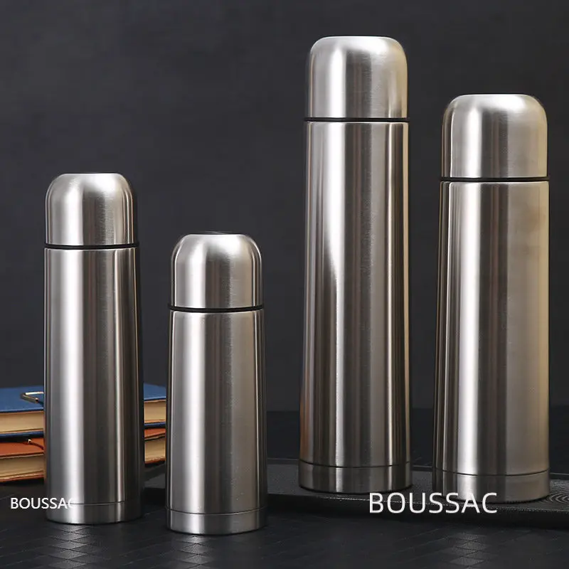 New Double-Layer Bullet Shape Thermos Stainless Steel Free Bottle Water Thermos Drink Bottle Coffee Mug for Travel Cup
New Double-Layer Bullet Shape Thermos Stainless Steel Free Bottle Water Thermos Drink Bottle Coffee Mug for Travel Cup