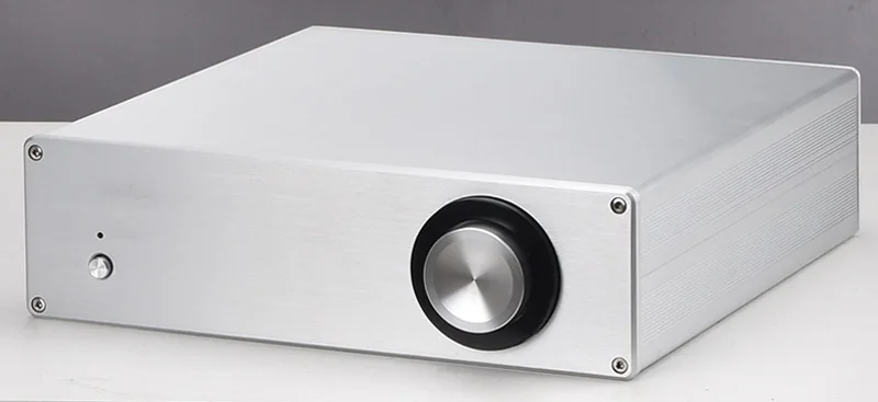 

Width 300mm Height 85mm Silver All Aluminum Amplifier Chassis Preamplifier Shell Enclosure / Case / DIY Box