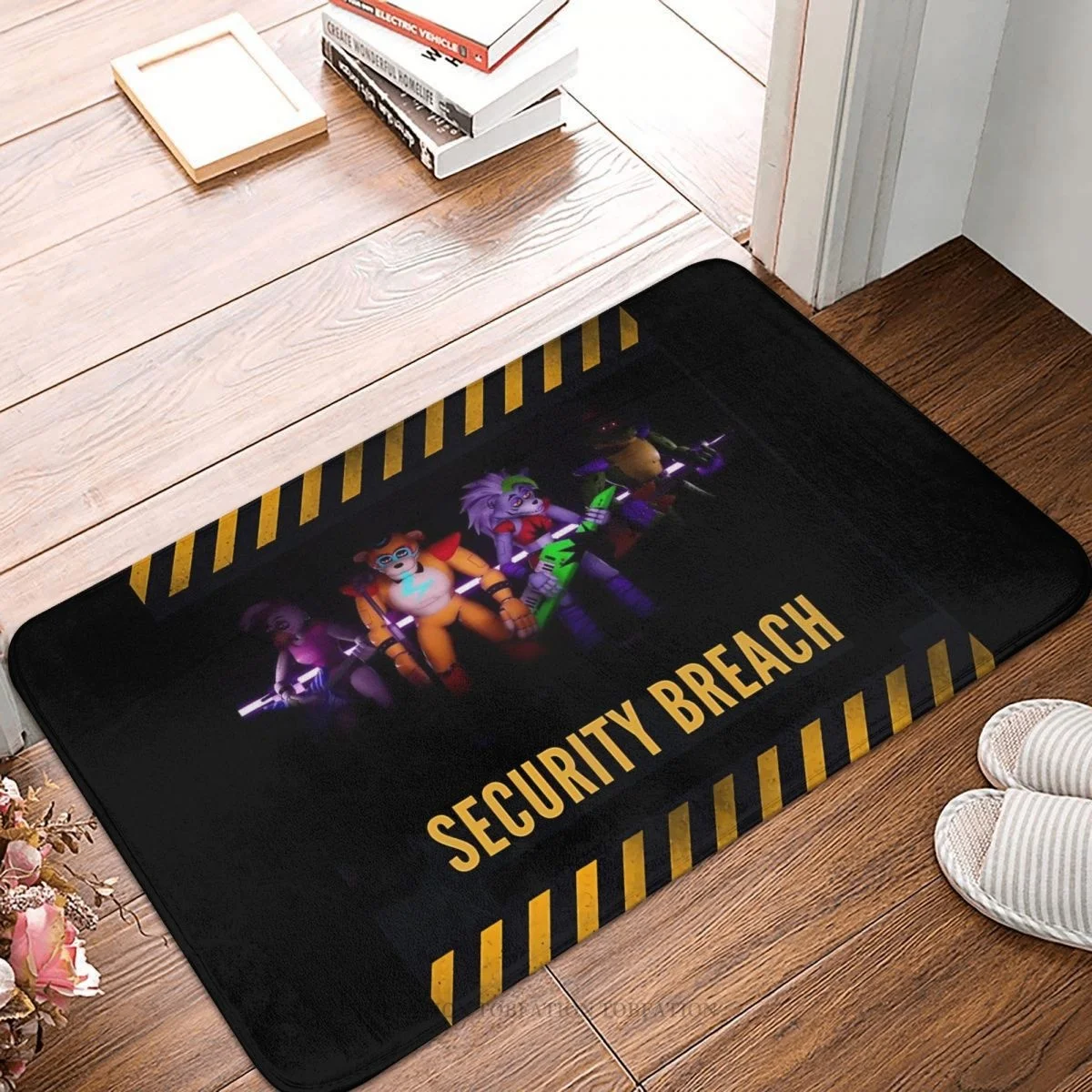 Fnaf Противоскользящий дверной коврик с защитой от поломки безопасности для гостиной, коврик для спальни
Fnaf Противоскользящий дверной коврик с защитой от поломки безопасности для гостиной, коврик для спальни