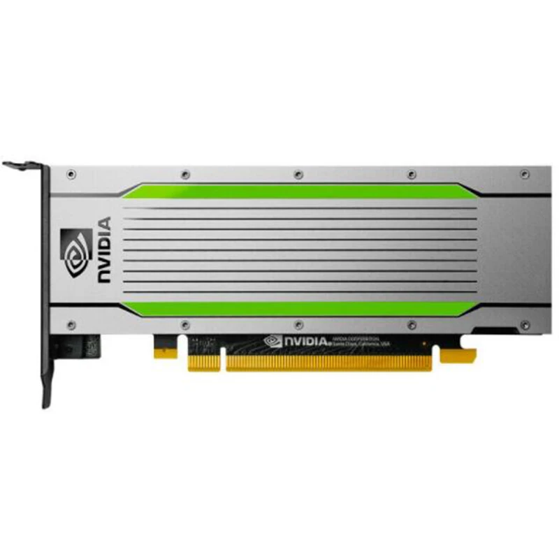 NVIDIA Tesla T4 16G Turing GPU GDDR6 карта ускорителя CUDA графическая карта AI глубокое обучение искусственный интеллект вычислительный автомобиль
NVIDIA Tesla T4 16G Turing GPU GDDR6 карта ускорителя CUDA графическая карта AI глубокое обучение искусственный интеллект вычислительный автомобиль