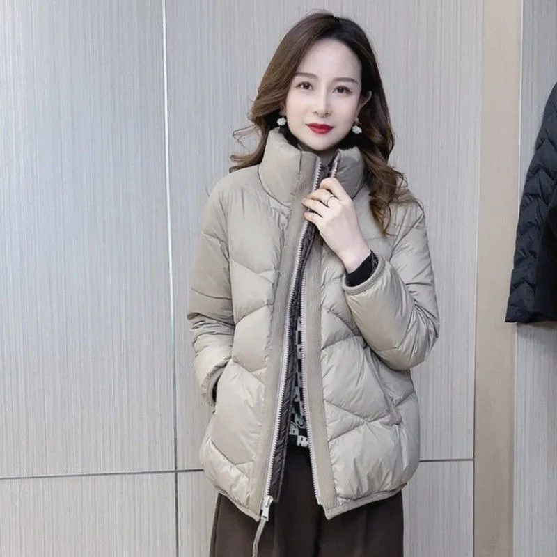 2022 Winter New Women Hooded Down Jacket Plus Velvet Warm Cotton Clothing Fashion Mid-length Loose Coat Elegant Lady Clothing
2022 Winter New Women Hooded Down Jacket Plus Velvet Warm Cotton Clothing Fashion Mid-length Loose Coat Elegant Lady Clothing