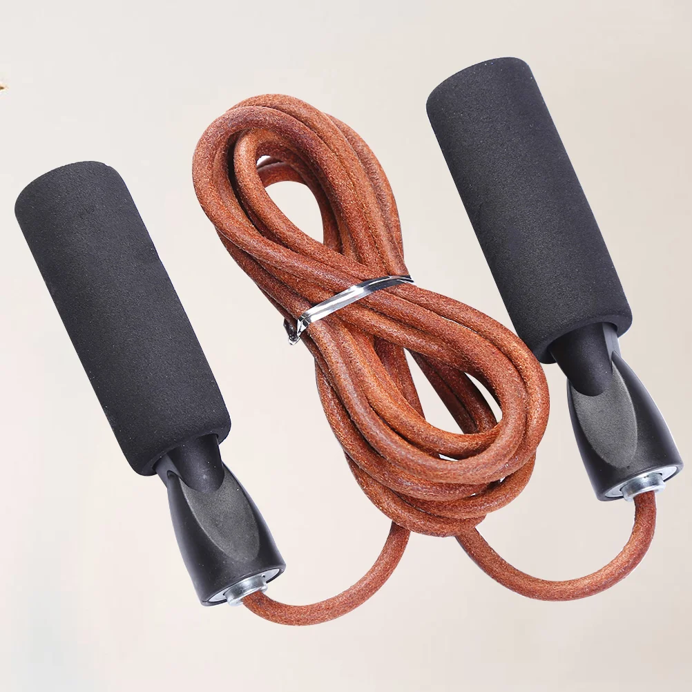 1pcs Jump Rope Exercise Exercise Jump Rope Jump Rope Cowhide Weighted Jump Rope Simple Jump Rope Jump Ropes for Fitness 
1pcs Jump Rope Exercise Exercise Jump Rope Jump Rope Cowhide Weighted Jump Rope Simple Jump Rope Jump Ropes for Fitness