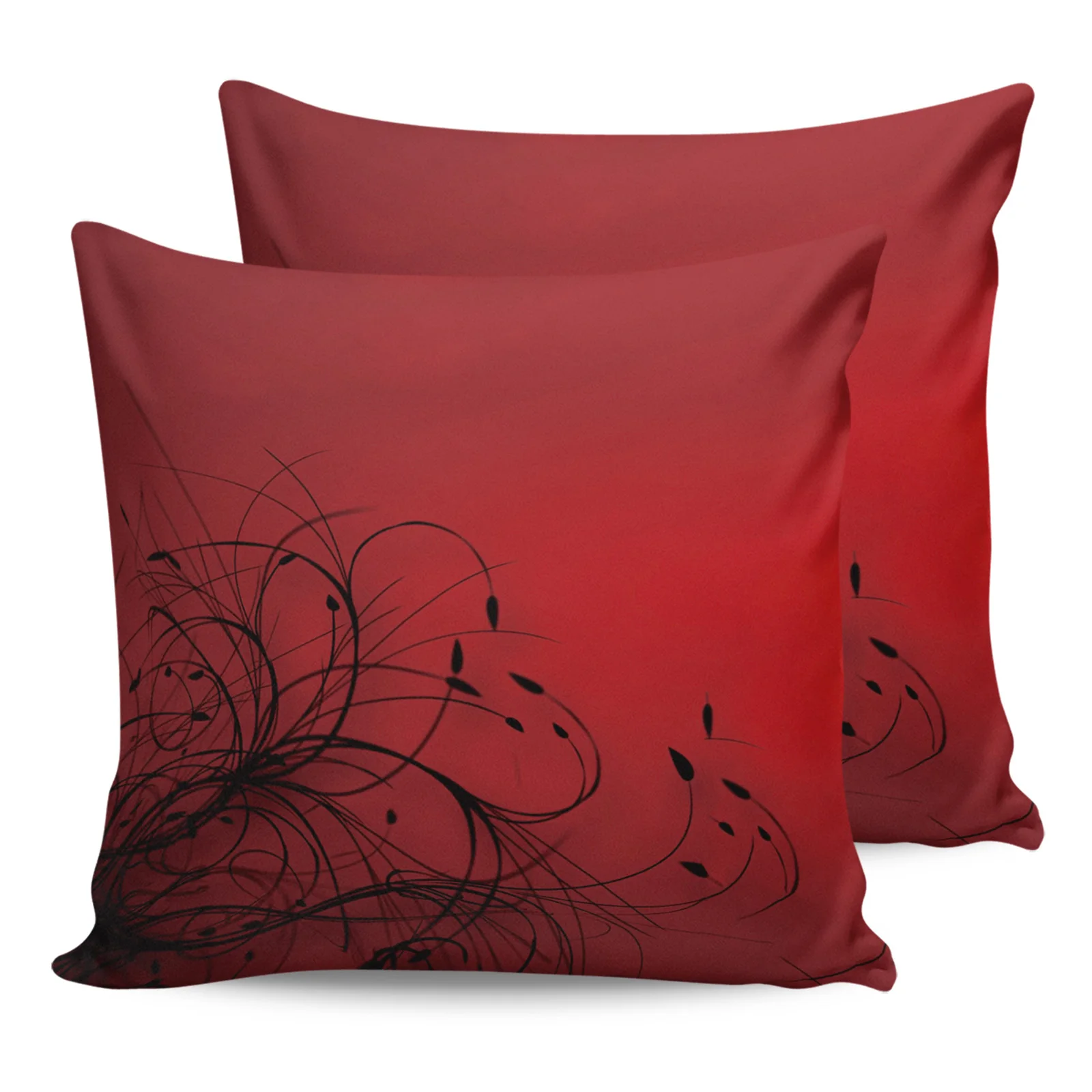 2PCS Pillowcases Simple Red Black Gradient Abstract Flowers Cushion Cover Home Bedding Room Decorative Couch Throw Pillow Case
2PCS Pillowcases Simple Red Black Gradient Abstract Flowers Cushion Cover Home Bedding Room Decorative Couch Throw Pillow Case