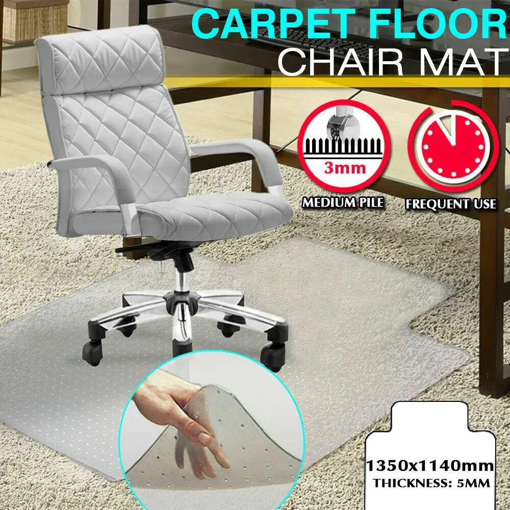 NEW Office Swivel Chair Mat PVC Self-adhesive Non-slip Rug Carpet for Living Room Bedroom Decoration Wooden Floor Protection Mat
NEW Office Swivel Chair Mat PVC Self-adhesive Non-slip Rug Carpet for Living Room Bedroom Decoration Wooden Floor Protection Mat