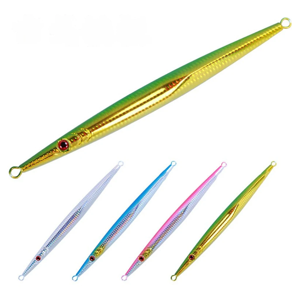NEW Metal Fast Jigging Fishing Lure 80g Saltwater Metal Fishing Lure Shore Artificial Bait Fishing Tackle Hot Sel 
NEW Metal Fast Jigging Fishing Lure 80g Saltwater Metal Fishing Lure Shore Artificial Bait Fishing Tackle Hot Sel