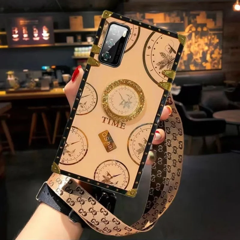 Luxury Glitter Diamond Clock Ring Holder Lanyard Phone Case For Samsung S20 S21 S22 S23 Plus + Ultra Fe Note 9 10 20 Bling Cover
Luxury Glitter Diamond Clock Ring Holder Lanyard Phone Case For Samsung S20 S21 S22 S23 Plus + Ultra Fe Note 9 10 20 Bling Cover