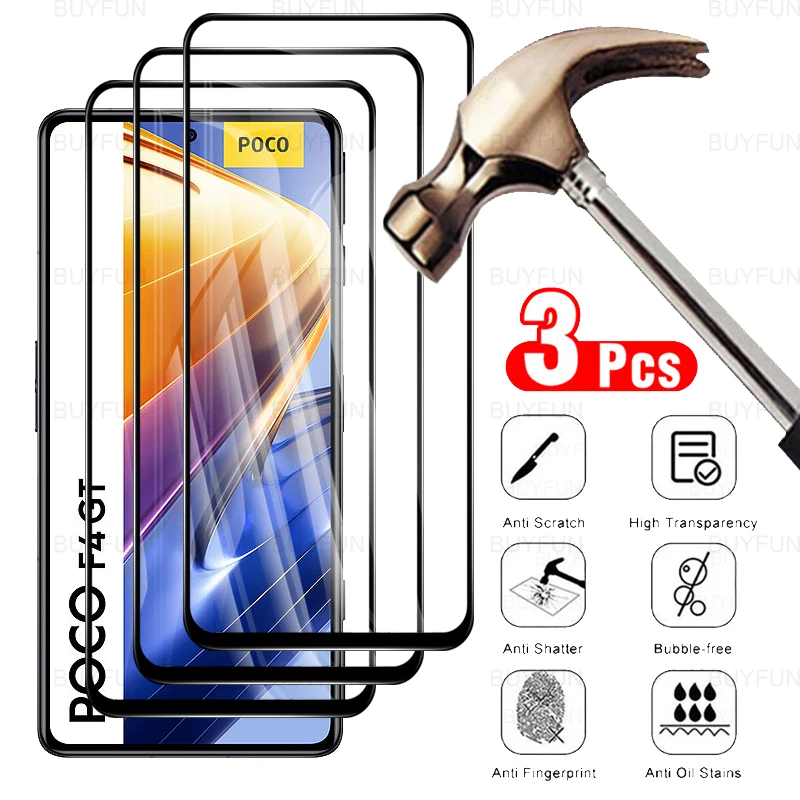 3 шт. закаленное стекло с полным покрытием для Xiaomi Poco F4 GT 6,67 ''закаленная пленка для Xiamoi Poco F 4GT F4GT Poko F4 GT защита для экрана
3 шт. закаленное стекло с полным покрытием для Xiaomi Poco F4 GT 6,67 ''закаленная пленка для Xiamoi Poco F 4GT F4GT Poko F4 GT защита для экрана