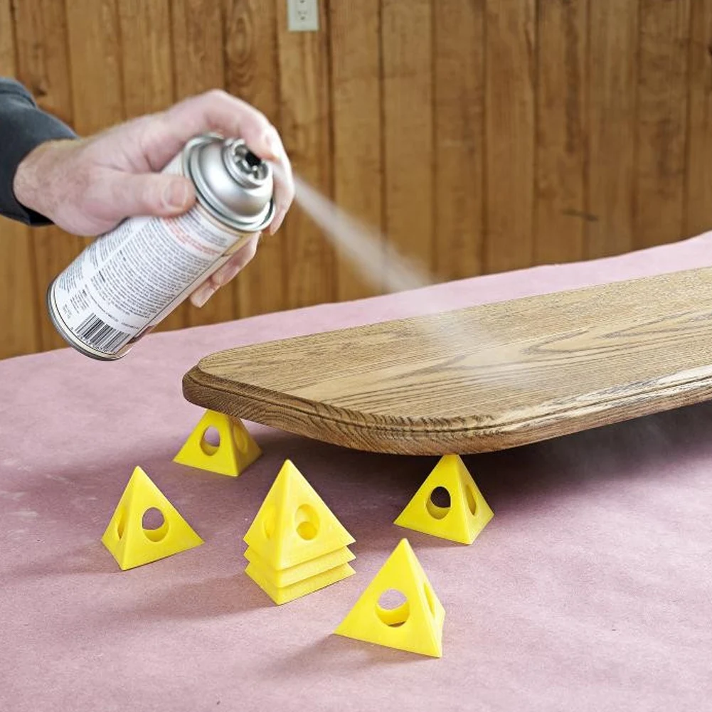 10Pcs Pyramid Stand Painter's Mini Cone Painting Stand Reusable Plastic Support for Canvas Cabinet Door Woodworking Accessories
10Pcs Pyramid Stand Painter's Mini Cone Painting Stand Reusable Plastic Support for Canvas Cabinet Door Woodworking Accessories