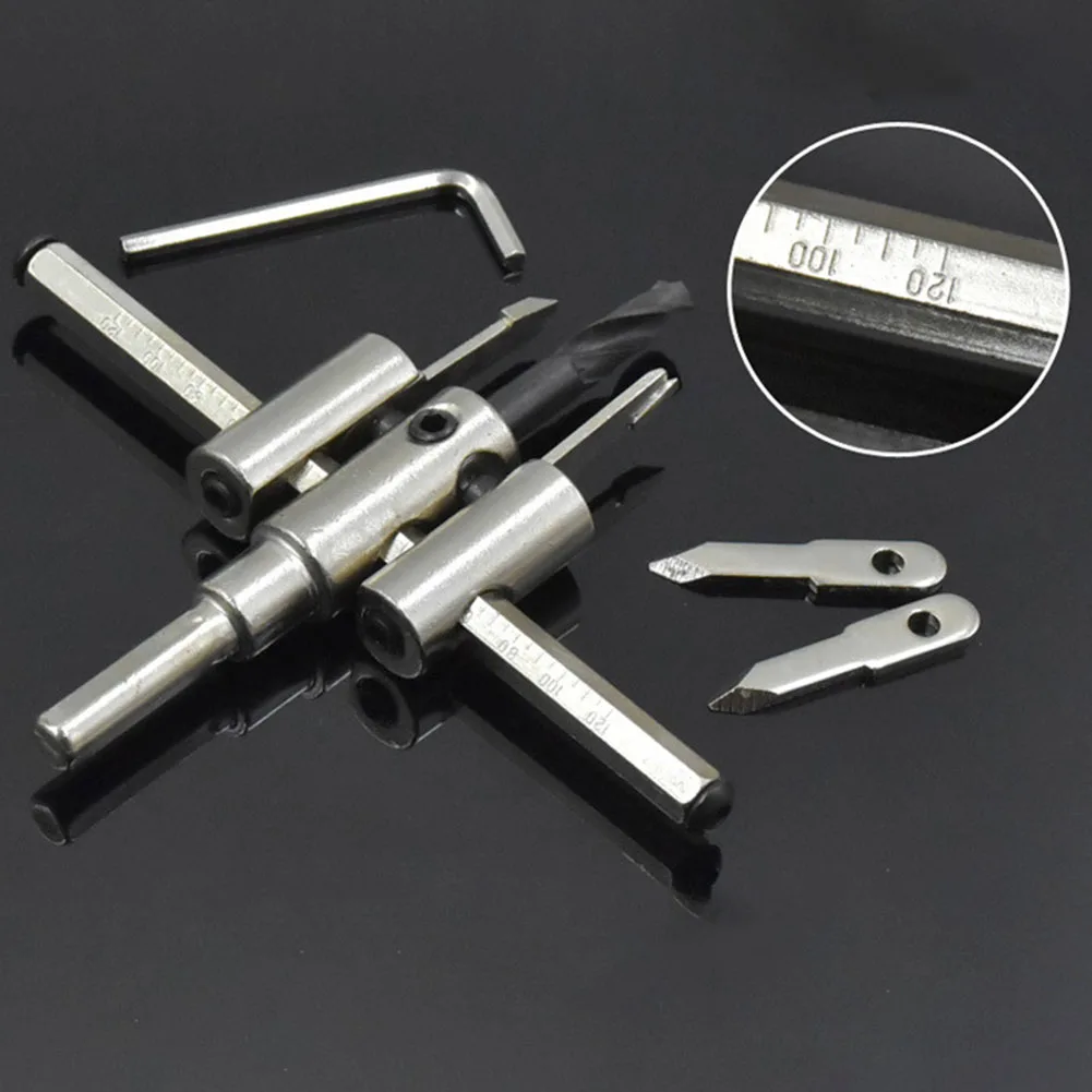 30-300mm Adjustable Circle Hole Cutter Woodworking Drywall Drill Bit Saw Round Cutting Blade Aircraft Type DIY Power Tool Parts
30-300mm Adjustable Circle Hole Cutter Woodworking Drywall Drill Bit Saw Round Cutting Blade Aircraft Type DIY Power Tool Parts
