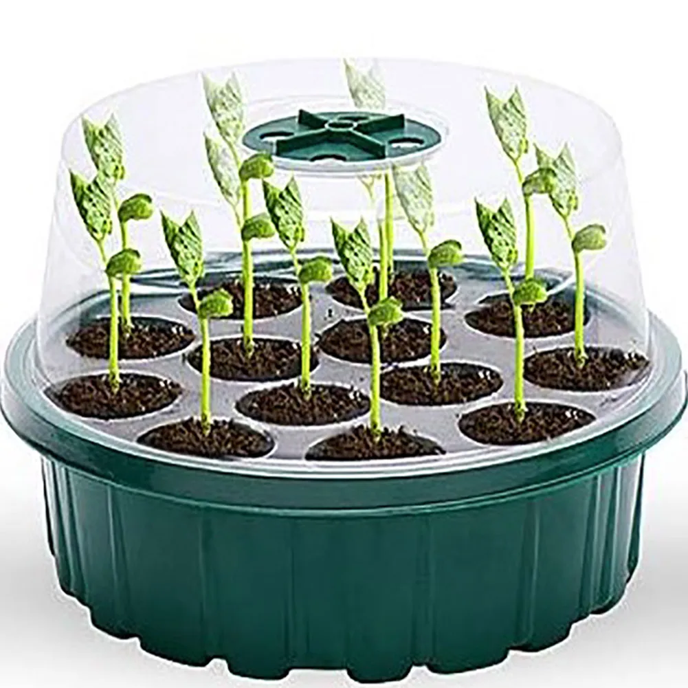 13 Holes Nursery Pots Plant Flower Pot Tray Plastic Seed Growing Box Vegetable Seed Sprout Hydroponic Tray Garden Supplies
13 Holes Nursery Pots Plant Flower Pot Tray Plastic Seed Growing Box Vegetable Seed Sprout Hydroponic Tray Garden Supplies
