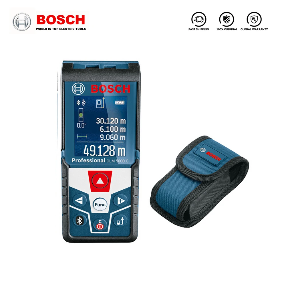 Bosch GLM 5000C Laser Rangefinder 50m Trena Laser Distance Meter Engineering Decoration Measuring Instrument
Bosch GLM 5000C Laser Rangefinder 50m Trena Laser Distance Meter Engineering Decoration Measuring Instrument