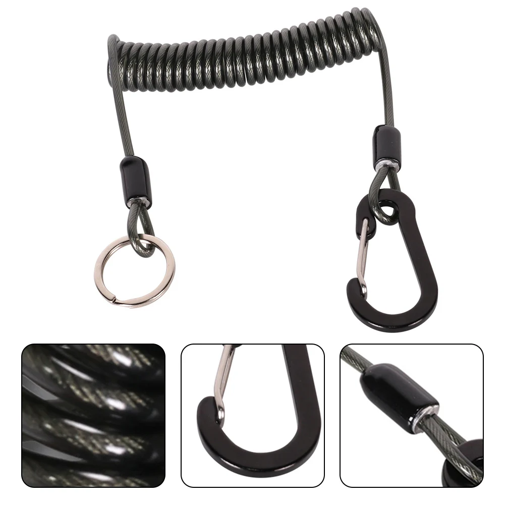Fishing Missed Rope Anti-Lost Spiral Spring Lure Pliers Lanyard Wire SpringRope Built-in 7-strand Steel Wire Spring Rope Tackle
Fishing Missed Rope Anti-Lost Spiral Spring Lure Pliers Lanyard Wire SpringRope Built-in 7-strand Steel Wire Spring Rope Tackle
