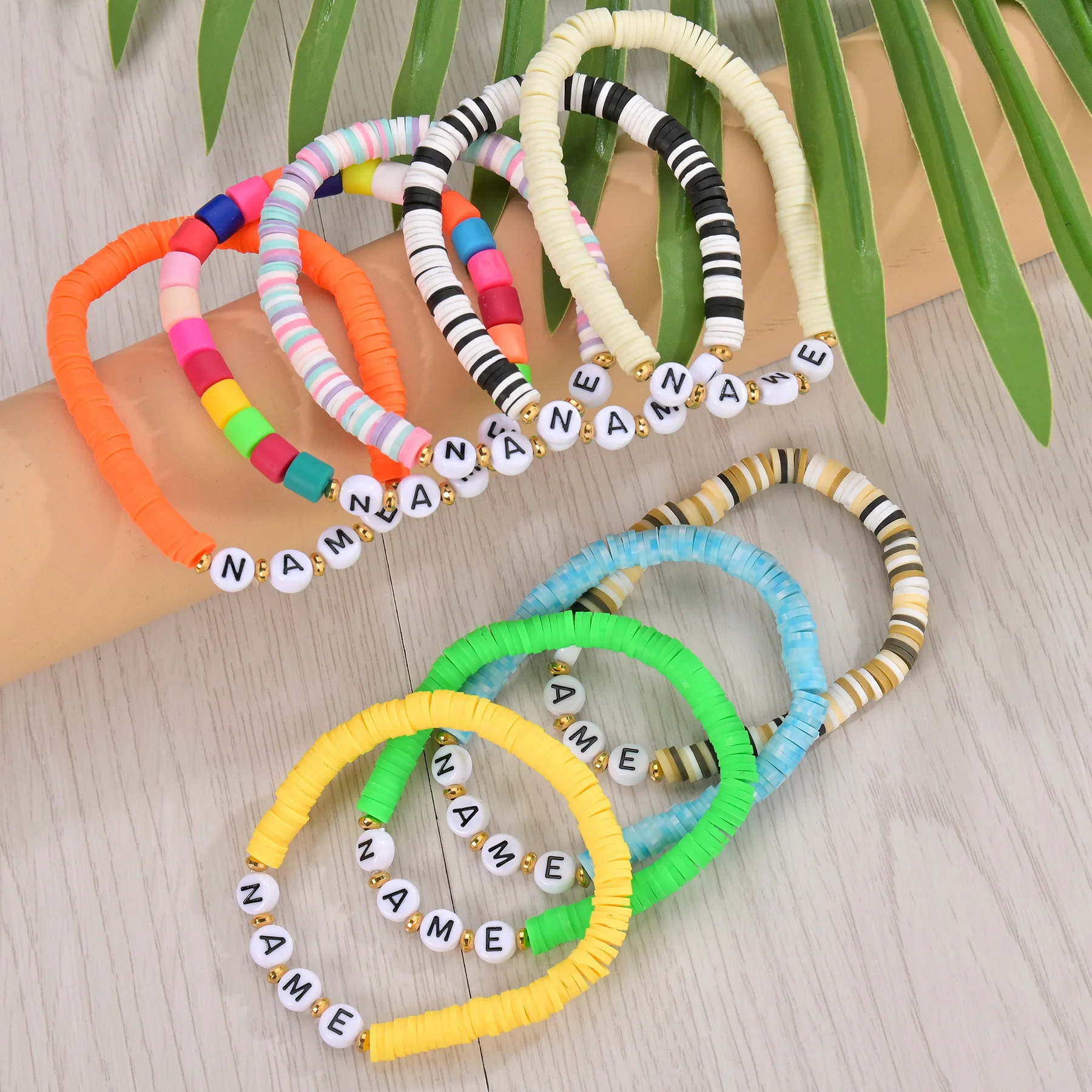 Customized Name Bracelet Words Bar Chain Customized Words For Men Ceramics Adjustable Pearls Name Bangle Party Handmade Jewelry
Customized Name Bracelet Words Bar Chain Customized Words For Men Ceramics Adjustable Pearls Name Bangle Party Handmade Jewelry
