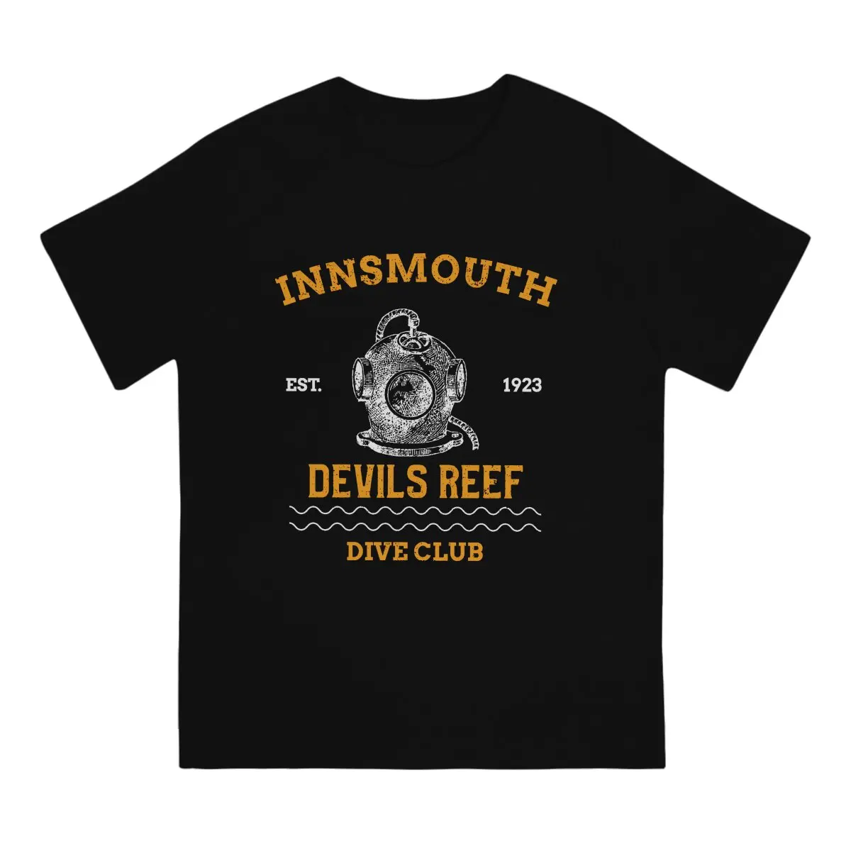 Dive Scuba Diving Creative TShirt for Men Innsmouth Devil Reef Dive Club Round Collar Basic T Shirt Personalize Gift Clothes
Dive Scuba Diving Creative TShirt for Men Innsmouth Devil Reef Dive Club Round Collar Basic T Shirt Personalize Gift Clothes