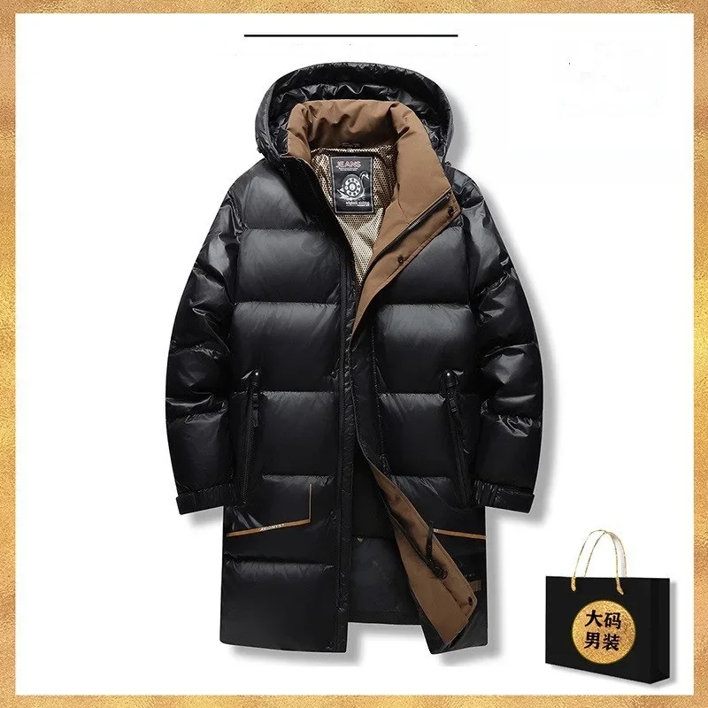 New Arrival Fashion Winter Down Jacket Men's Thickened Mid Length Detachable Cap Clothing Plus Size 3XL 4XL 5XL 6XL 7XL 8XL
New Arrival Fashion Winter Down Jacket Men's Thickened Mid Length Detachable Cap Clothing Plus Size 3XL 4XL 5XL 6XL 7XL 8XL