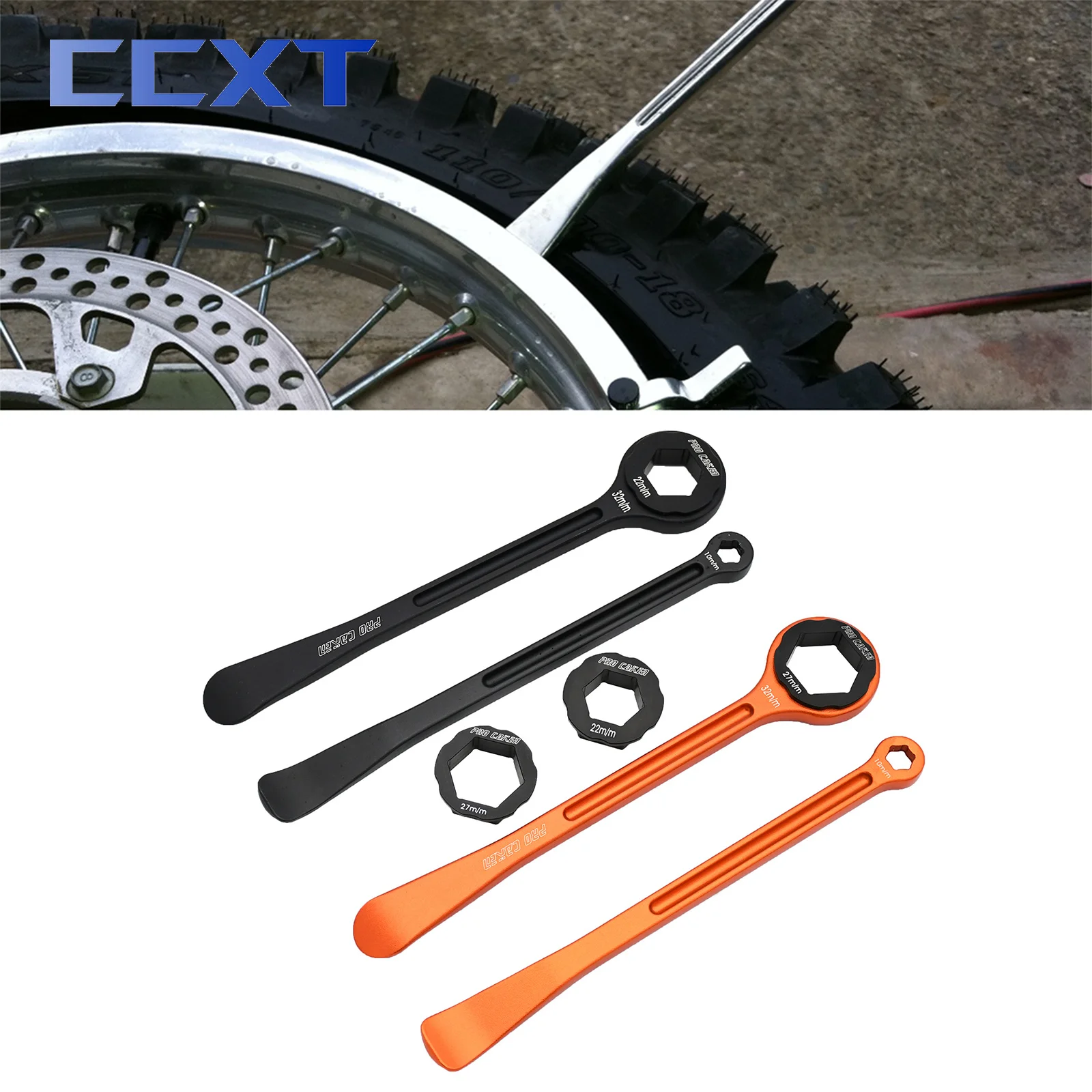Universal Aluminum 32mm 27mm 22mm 13mm 10mm Tire Lever Wrench Tool For KTM Husqvarna Husaberg Honda Suzuki Kawasaki Yamaha Parts
Universal Aluminum 32mm 27mm 22mm 13mm 10mm Tire Lever Wrench Tool For KTM Husqvarna Husaberg Honda Suzuki Kawasaki Yamaha Parts