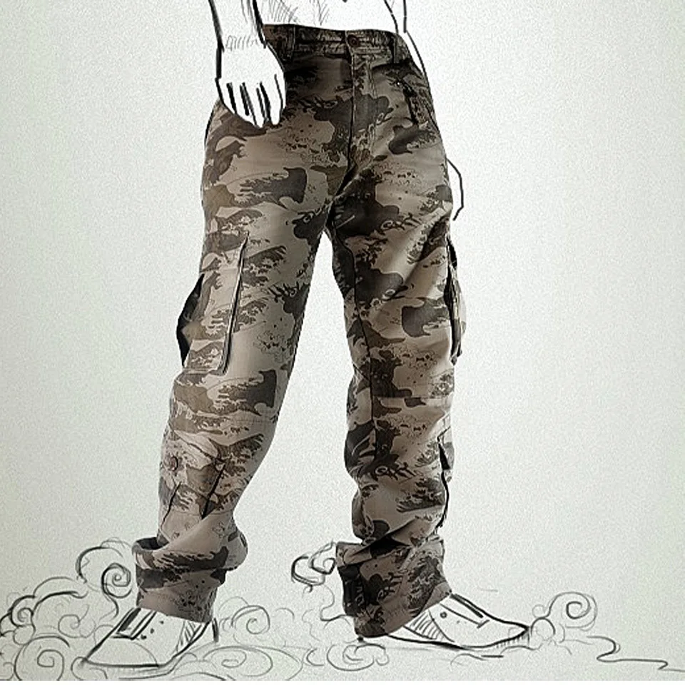 Men's Washed Cargo Pants Camouflage Straight Men's Casual Trousers Pantalones Tipo Cargo Pantalon Cargo
Men's Washed Cargo Pants Camouflage Straight Men's Casual Trousers Pantalones Tipo Cargo Pantalon Cargo