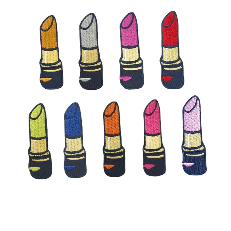 Вышитая аппликация, оптовая продажа, для топов, футболок, брюк, украшение «сделай сам», мультяшная помада, патчи для утюга, разные цвета 
Вышитая аппликация, оптовая продажа, для топов, футболок, брюк, украшение «сделай сам», мультяшная помада, патчи для утюга, разные цвета