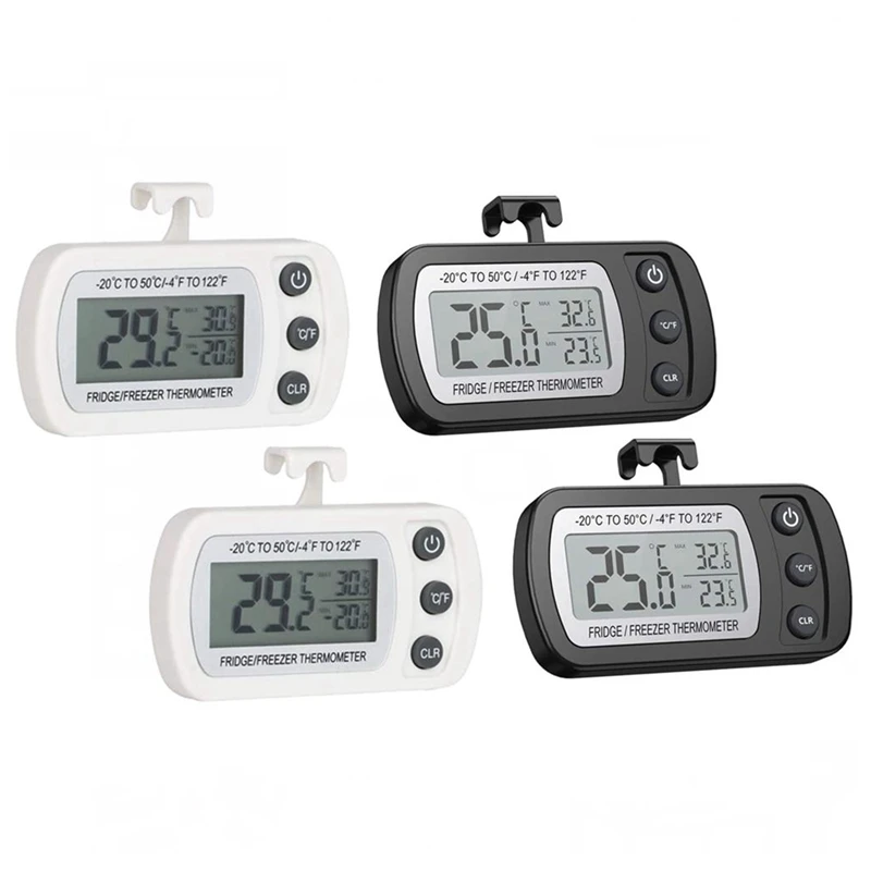 Digital Refrigerator Thermometer, Mini Freezer Thermometer, Refrigerator Freezer Waterproof,For Kitchen,Home,Restaurants
Digital Refrigerator Thermometer, Mini Freezer Thermometer, Refrigerator Freezer Waterproof,For Kitchen,Home,Restaurants