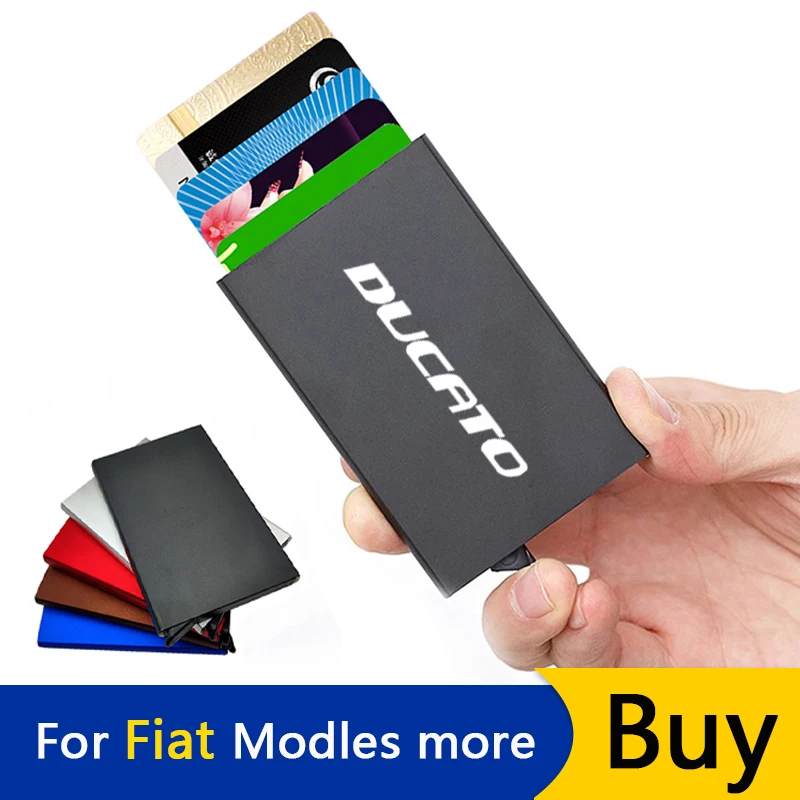 JKHNN Automatic Metal Credit Card Box Anti-theft ID Credit Card Holder For Fiat 500 Albea Ducato Grande Punto Doblo Linea Bravo
JKHNN Automatic Metal Credit Card Box Anti-theft ID Credit Card Holder For Fiat 500 Albea Ducato Grande Punto Doblo Linea Bravo