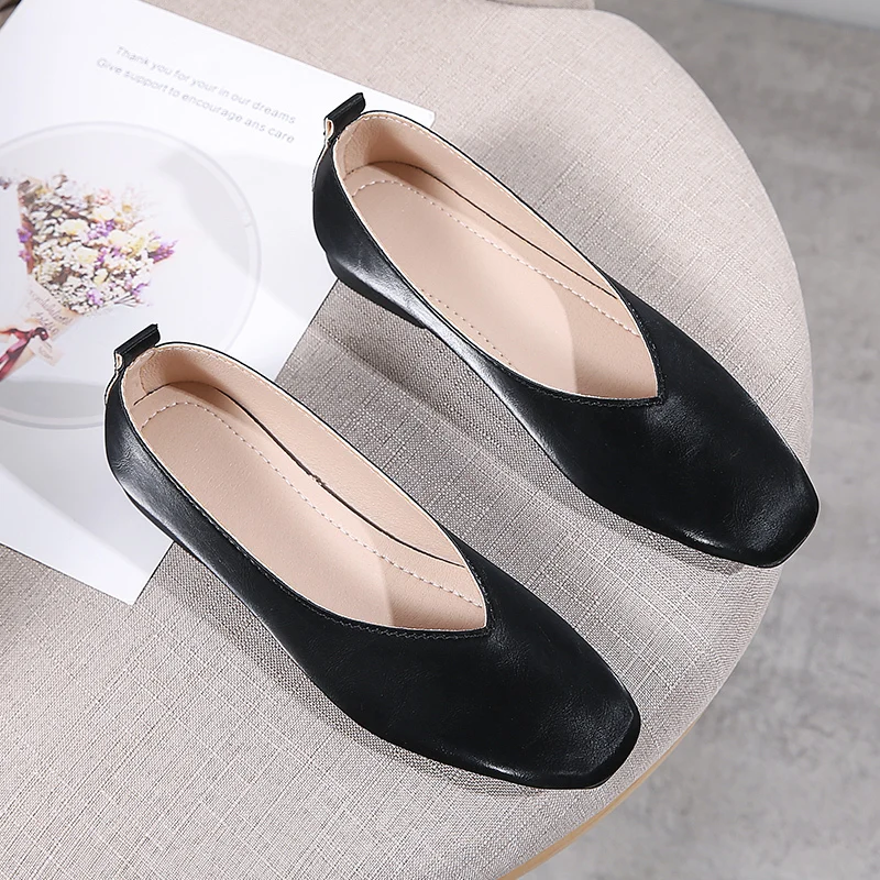 Туфли женские кожаные на низком квадратном каблуке, мягкая подошва, Нескользящие, удобная повседневная обувь
Туфли женские кожаные на низком квадратном каблуке, мягкая подошва, Нескользящие, удобная повседневная обувь