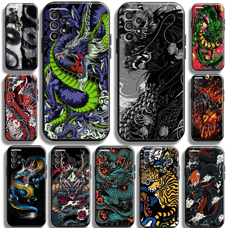Chinese Dragon Tiger Painting Phone Case For Samsung Galaxy A52 4G A52 5G Full Protection TPU Liquid Silicon Shockproof Cover
Chinese Dragon Tiger Painting Phone Case For Samsung Galaxy A52 4G A52 5G Full Protection TPU Liquid Silicon Shockproof Cover