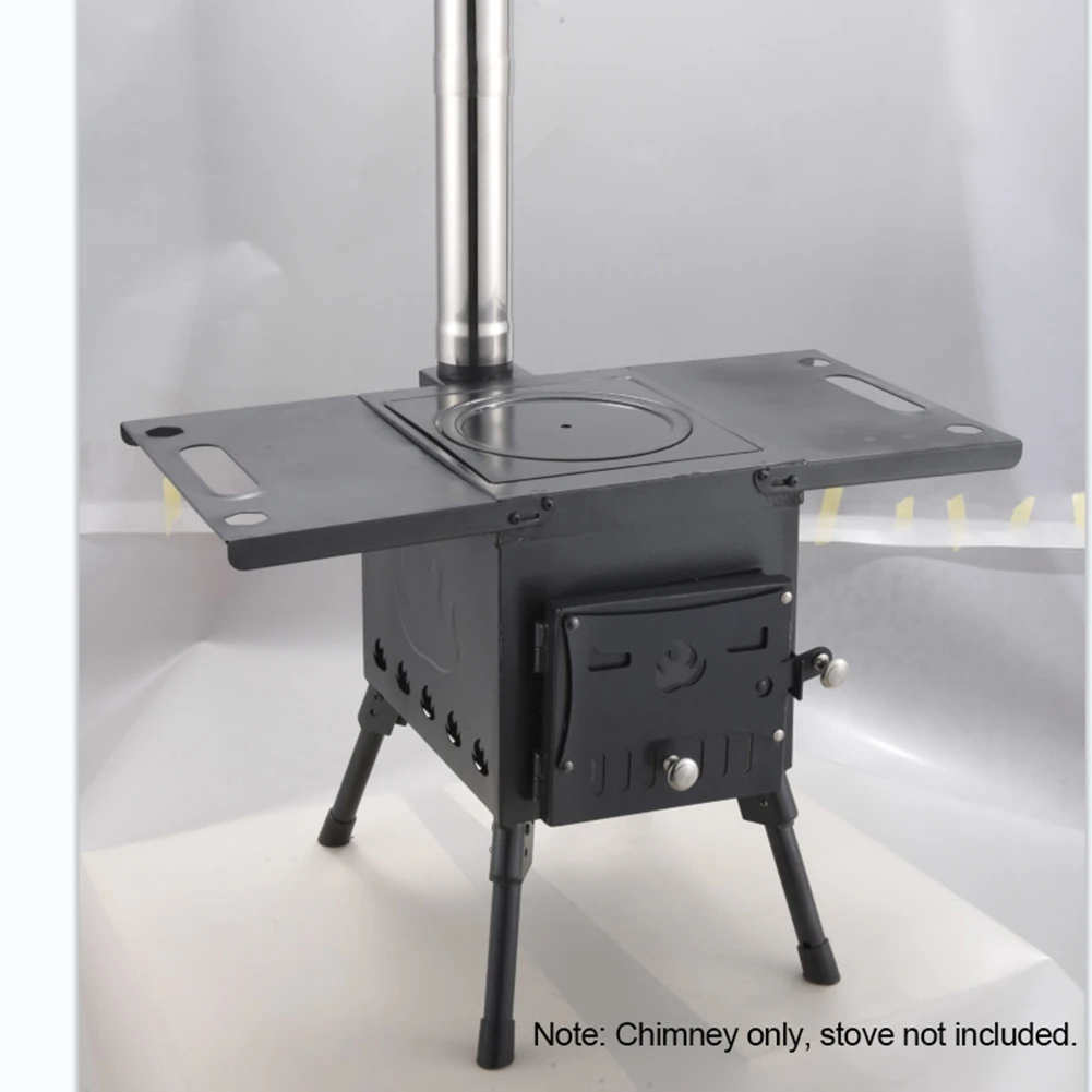 Outdoor Travel Stove Pipe Stainless Steel Flue Chimney Extension Camping Stove Chimney Pipes Outdoor Pipe Camping Supplies
Outdoor Travel Stove Pipe Stainless Steel Flue Chimney Extension Camping Stove Chimney Pipes Outdoor Pipe Camping Supplies
