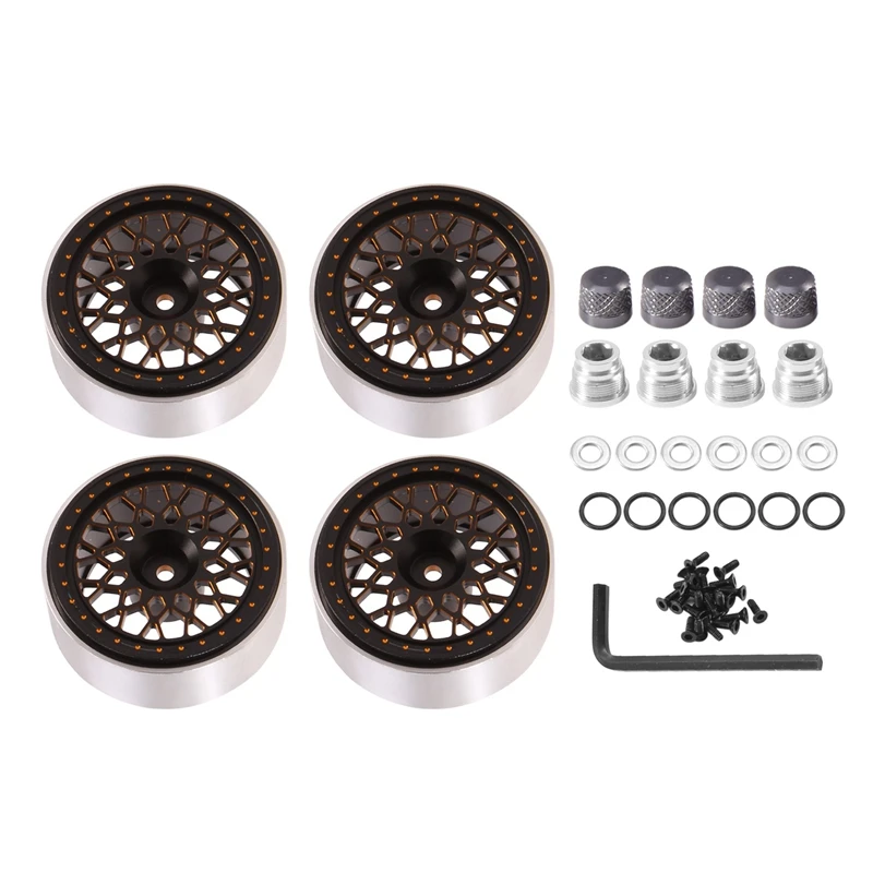 4PCS Metal Beadlock 1.9 Wheel Rim Wheel Hub For 1/10 RC Crawler Car Traxxas TRX4 RC4WD D90 Axial SCX10 Capra Redcat
4PCS Metal Beadlock 1.9 Wheel Rim Wheel Hub For 1/10 RC Crawler Car Traxxas TRX4 RC4WD D90 Axial SCX10 Capra Redcat