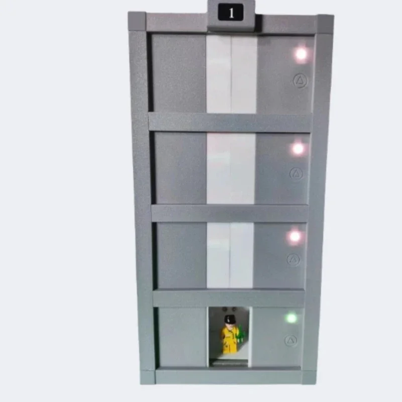 3-этажный лифт игрушечная модель голосовой с искусственным интеллектом готовый