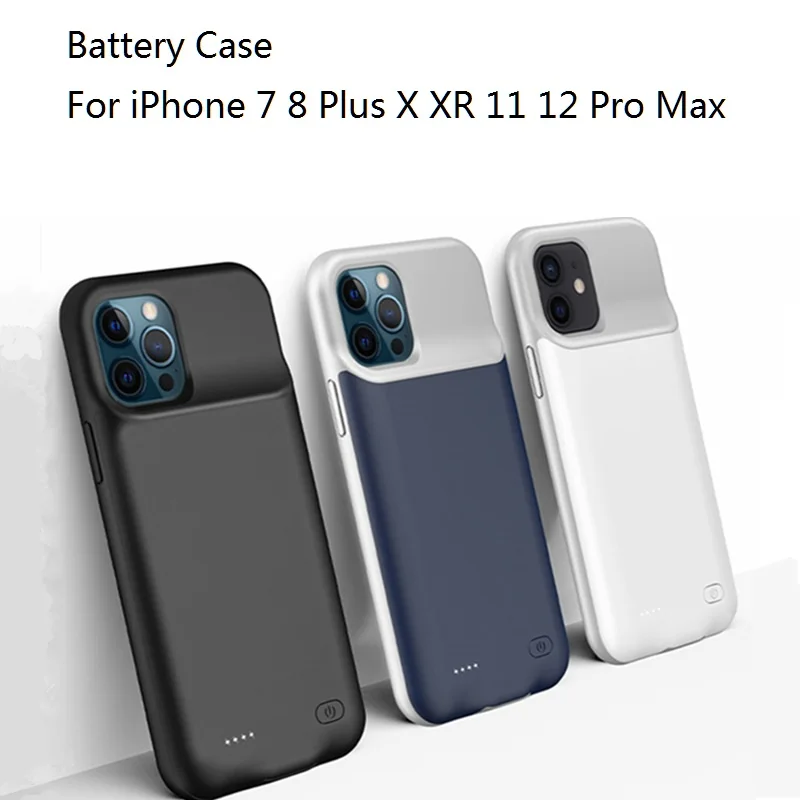 For iPhone 6 6S 7 8 Plus X XS Max XR SE 2020 Battery Charger Cases Power bank For iPhone 11 12 Pro Max Extenal Battery PowerBank
For iPhone 6 6S 7 8 Plus X XS Max XR SE 2020 Battery Charger Cases Power bank For iPhone 11 12 Pro Max Extenal Battery PowerBank