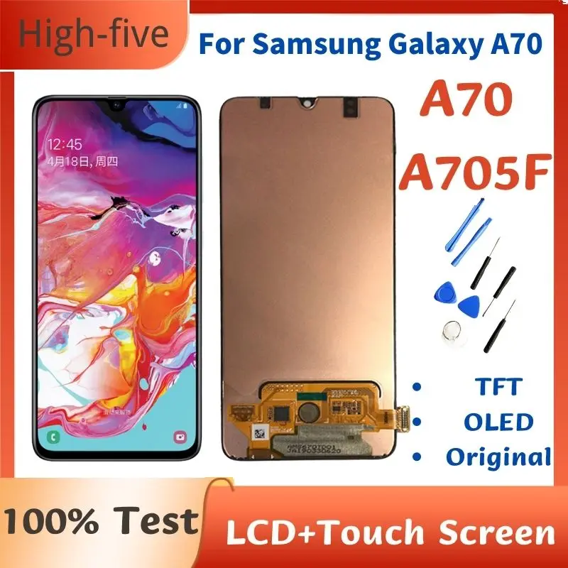 6.7" 100% Tested For Samsung Galaxy A70 A705 A705F LCD Display Touch Screen Digitizer Assembly Replacement For Samsung A70 LCD
6.7" 100% Tested For Samsung Galaxy A70 A705 A705F LCD Display Touch Screen Digitizer Assembly Replacement For Samsung A70 LCD