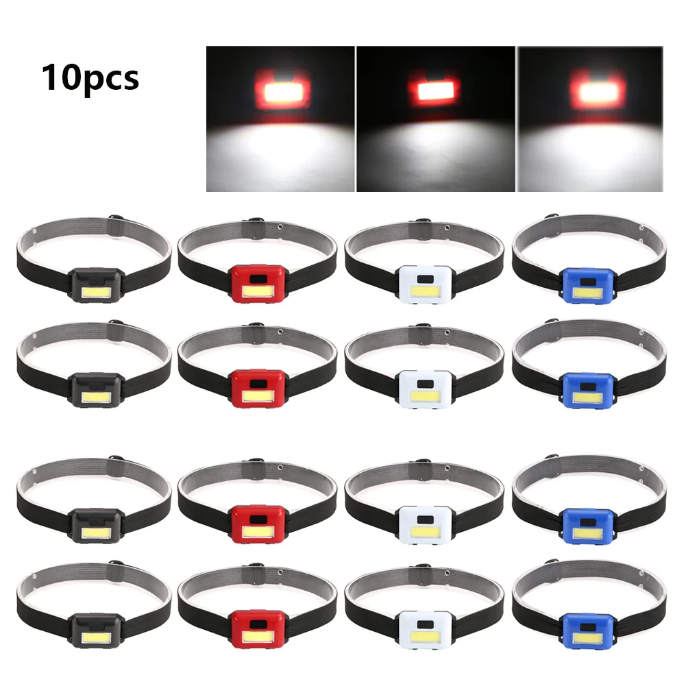 1/10pcs Mini COB LED Headlamp 3 Modes Waterproof Head Flashlight Torch Lanterna For Outdoor Camping Night Fishing Head Torch
1/10pcs Mini COB LED Headlamp 3 Modes Waterproof Head Flashlight Torch Lanterna For Outdoor Camping Night Fishing Head Torch