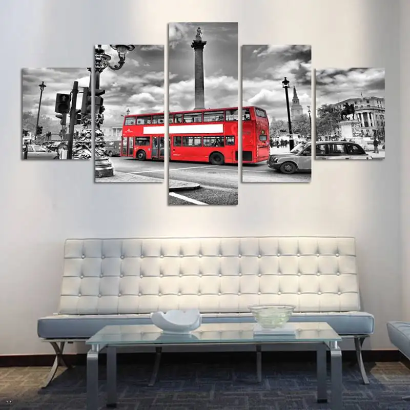 Home Decor Painting On Canvas Print Wall Art London Bus Landscape Picture For 5 Pieces Modern Wall Art Canvas Painting
Home Decor Painting On Canvas Print Wall Art London Bus Landscape Picture For 5 Pieces Modern Wall Art Canvas Painting