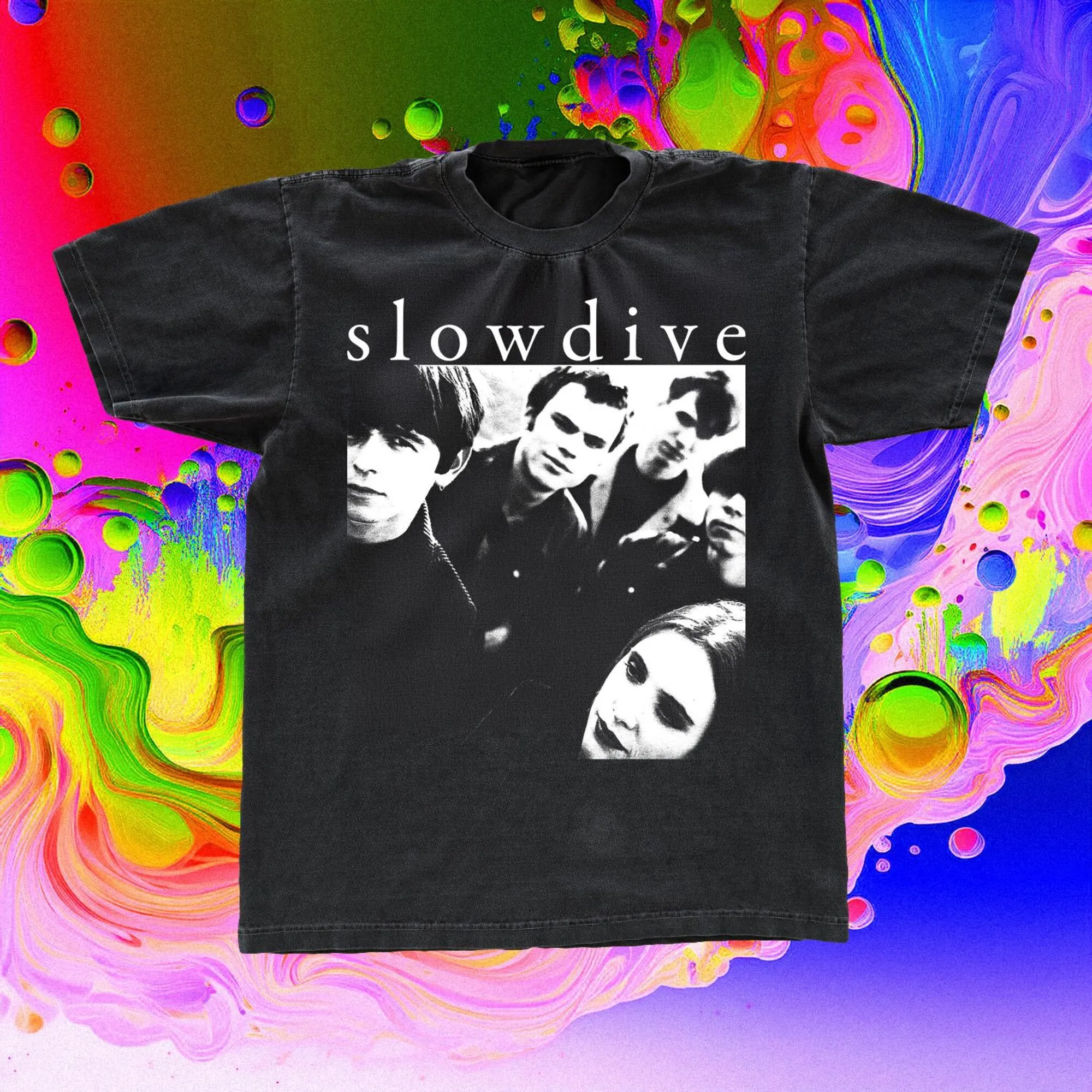 Футболка Slowdive футболка с классическим альбомом Souvlaki Art Essential Merch для любителей