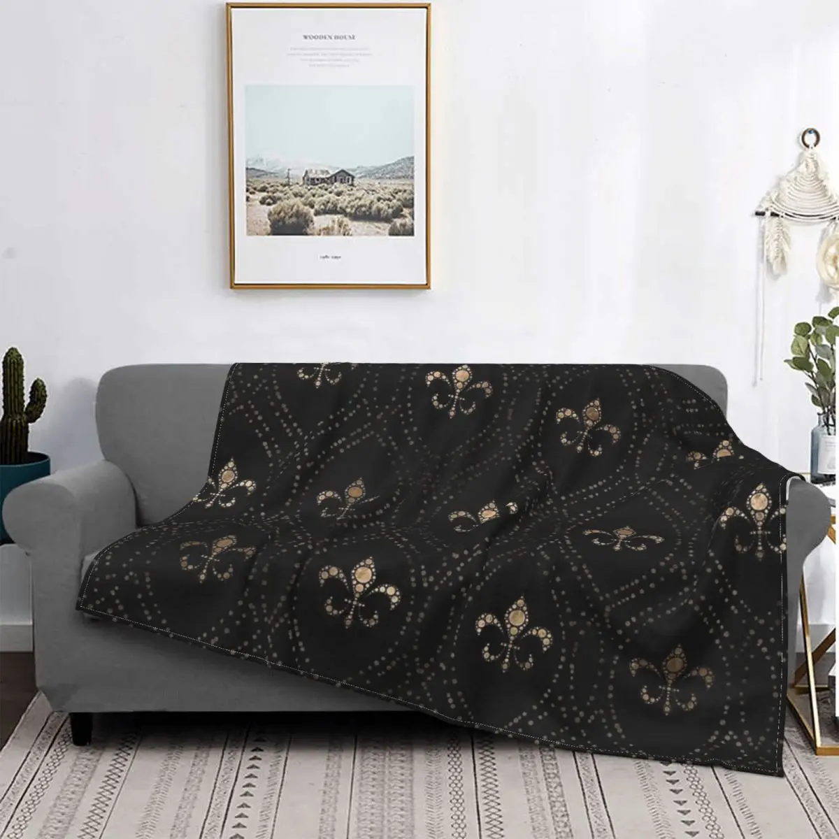Fleur-de-lis Pattern Dot Art Fleece Throw Blankets Fleur De Lis Lily Blanket for Home Bedroom Soft Bed Rug
Fleur-de-lis Pattern Dot Art Fleece Throw Blankets Fleur De Lis Lily Blanket for Home Bedroom Soft Bed Rug