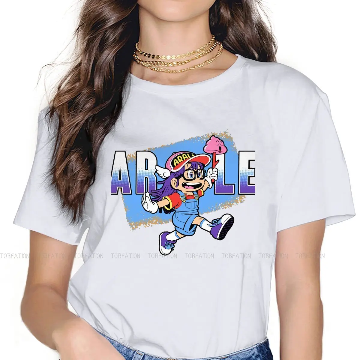 AIR-ALE Women's TShirt Dr Slump Crewneck Girls Tops 4XL Lady T Shirt Funny Fashion Gift
AIR-ALE Women's TShirt Dr Slump Crewneck Girls Tops 4XL Lady T Shirt Funny Fashion Gift