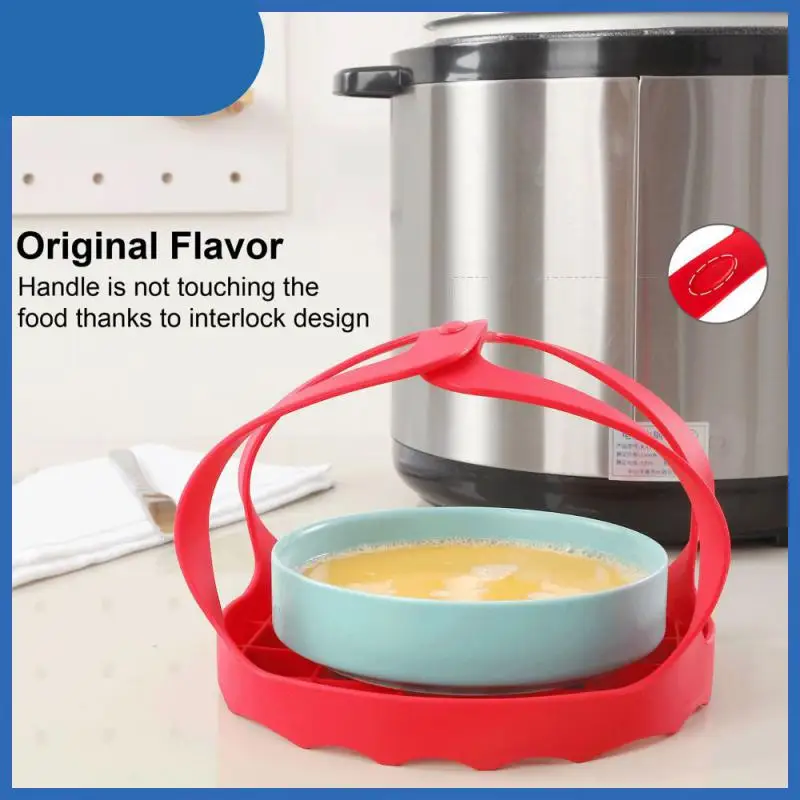 Kitchen Egg Steamer Pressure Cooker Sling Heat Resistant Silicone Bakeware Steamer Rack With Mesh Mat Kitchen Egg Tool Red
Kitchen Egg Steamer Pressure Cooker Sling Heat Resistant Silicone Bakeware Steamer Rack With Mesh Mat Kitchen Egg Tool Red