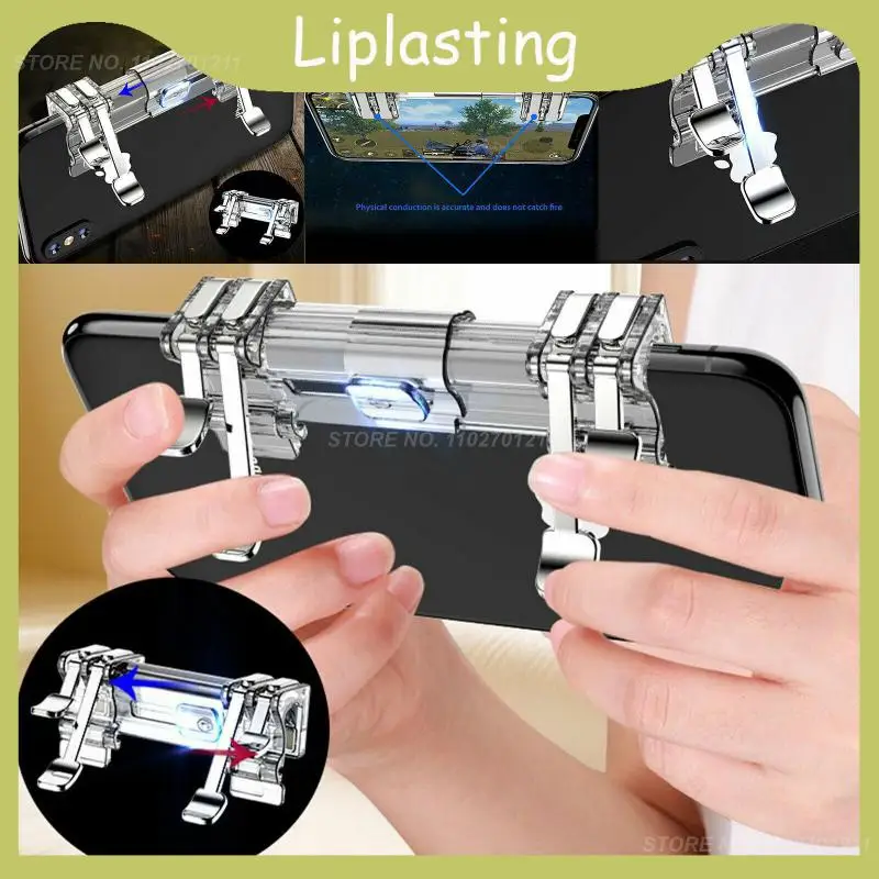 For Ios Android L1r1 Fire Button Handle Aim Key Joystick Gaming Trigger Shooter Controller Gamepad Trigger Sensitive Touch
For Ios Android L1r1 Fire Button Handle Aim Key Joystick Gaming Trigger Shooter Controller Gamepad Trigger Sensitive Touch