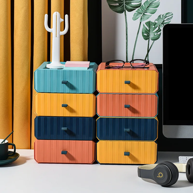 Stackable desktop drawer storage box office storage box dormitory desktop organizer storage cosmetics sundries
Stackable desktop drawer storage box office storage box dormitory desktop organizer storage cosmetics sundries