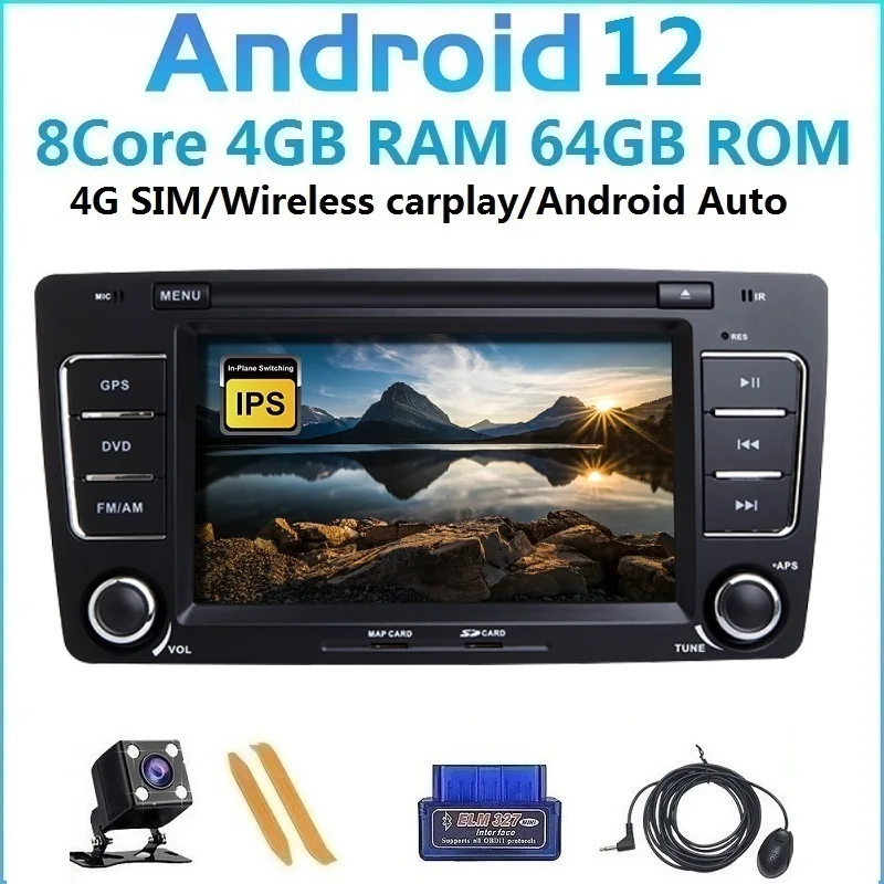 4G SIM беспроводной Carplay Android 12 Авто Радио для Skoda Octavia Yeti Автомобильный мультимедийный плеер GPS навигация головное устройство без CD
4G SIM беспроводной Carplay Android 12 Авто Радио для Skoda Octavia Yeti Автомобильный мультимедийный плеер GPS навигация головное устройство без CD