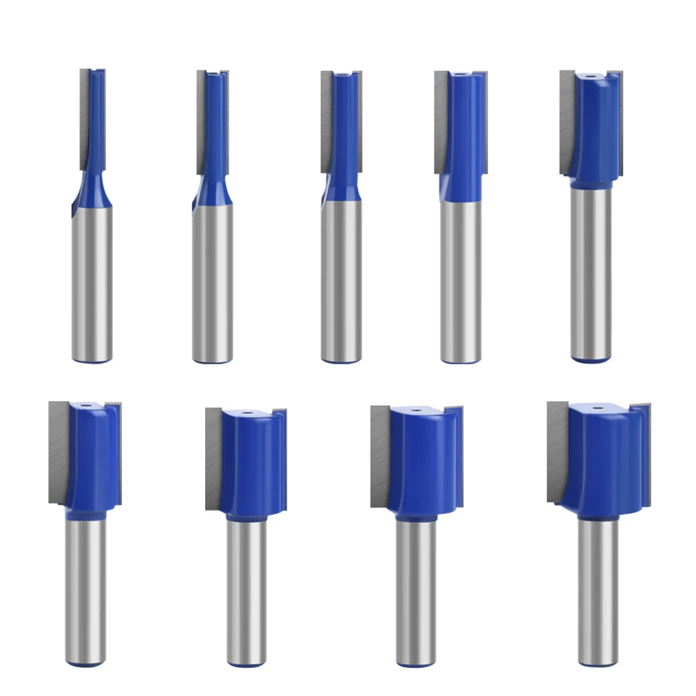 1 Pc 8mm Shank Straight Router Bit Double Flute Wood Milling Cutter Router Bit For Woodwork Lathe Tool Carbon Steel Alloy Tools
1 Pc 8mm Shank Straight Router Bit Double Flute Wood Milling Cutter Router Bit For Woodwork Lathe Tool Carbon Steel Alloy Tools