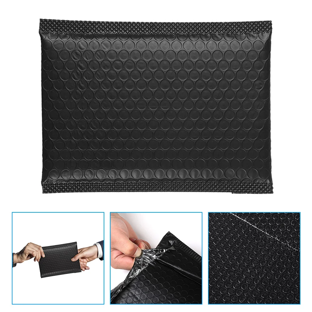 50 Pcs Bubble Bag Packaging Envelopes Padded Shipping Black Foam Padding Upholstered Mailers Small Co-extrusion Film
50 Pcs Bubble Bag Packaging Envelopes Padded Shipping Black Foam Padding Upholstered Mailers Small Co-extrusion Film