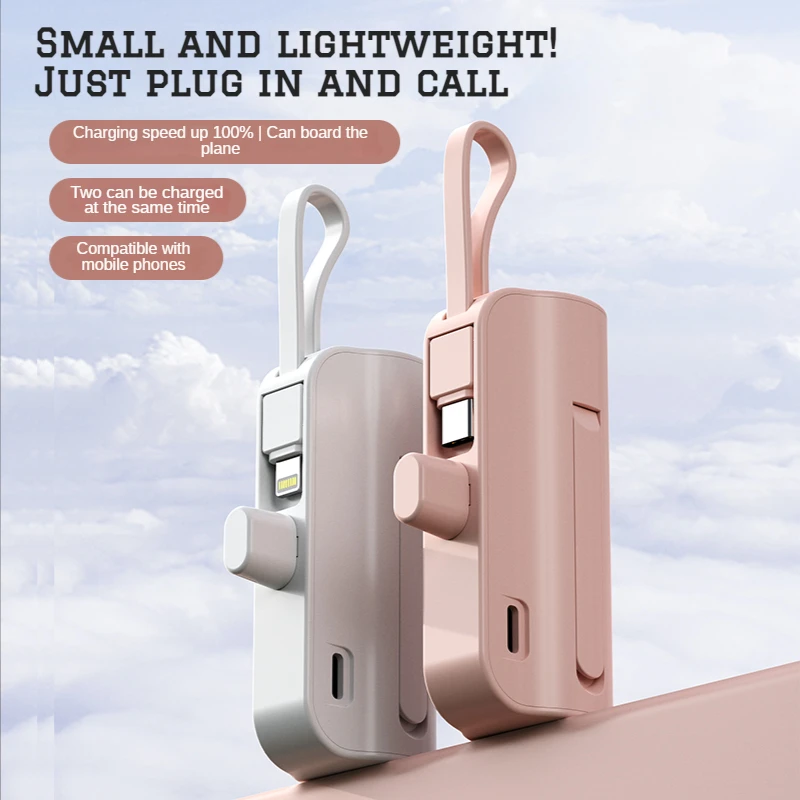 2023 Mini Power Bank 5000mAh Portable Charging Powerbank Mobile Phone Spare External Battery PoverBank For I-phone SAM Xiaomi
2023 Mini Power Bank 5000mAh Portable Charging Powerbank Mobile Phone Spare External Battery PoverBank For I-phone SAM Xiaomi
