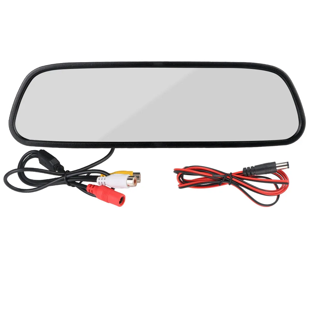 5-дюймовый экран, светодиодный монитор, автомобильное зеркало заднего вида, универсальная камера заднего вида для автоматической парковки, поддержка HD-видео 
5-дюймовый экран, светодиодный монитор, автомобильное зеркало заднего вида, универсальная камера заднего вида для автоматической парковки, поддержка HD-видео