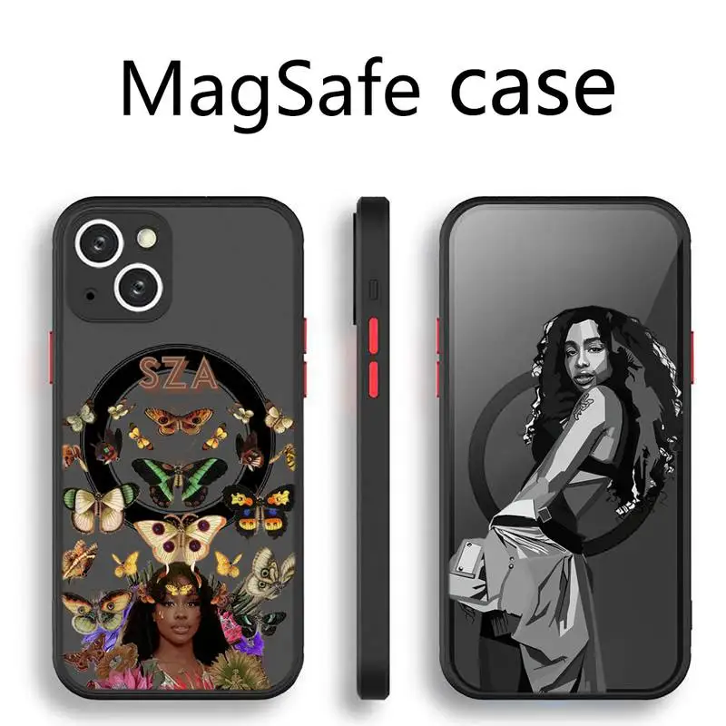 Sza Ctrl Alternate Album Phone Case Transparent Magsafe Magnetic Magnet For iPhone 13 12 11 Pro Max Mini Wireless Charging
Sza Ctrl Alternate Album Phone Case Transparent Magsafe Magnetic Magnet For iPhone 13 12 11 Pro Max Mini Wireless Charging